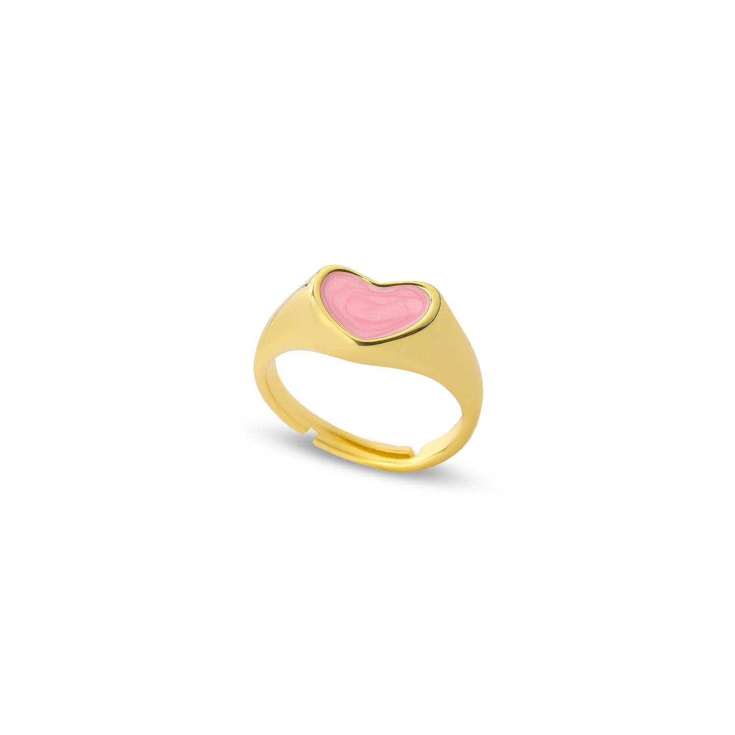 Premium trendy heart ring #RBBP298 (Blue/Black/Pink)