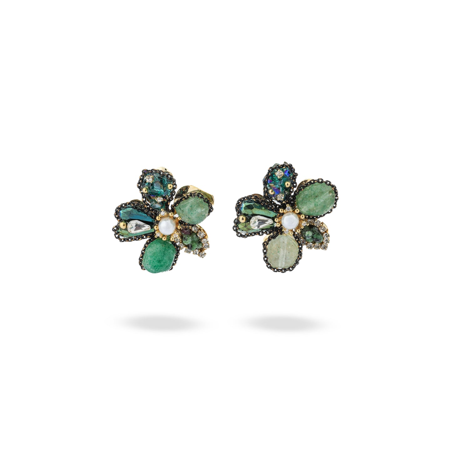 Premium hand made green life Earring #EG080