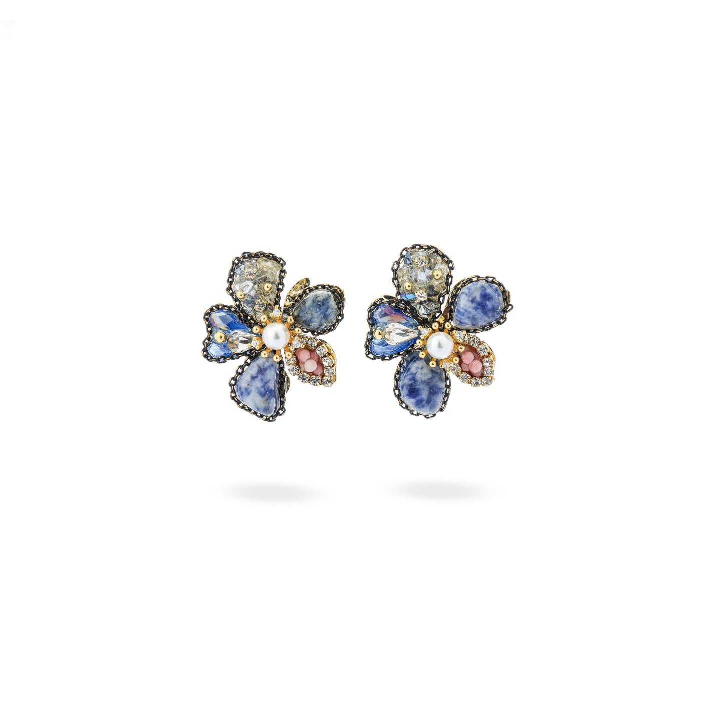 Premium flowery hand made Earring #EG079