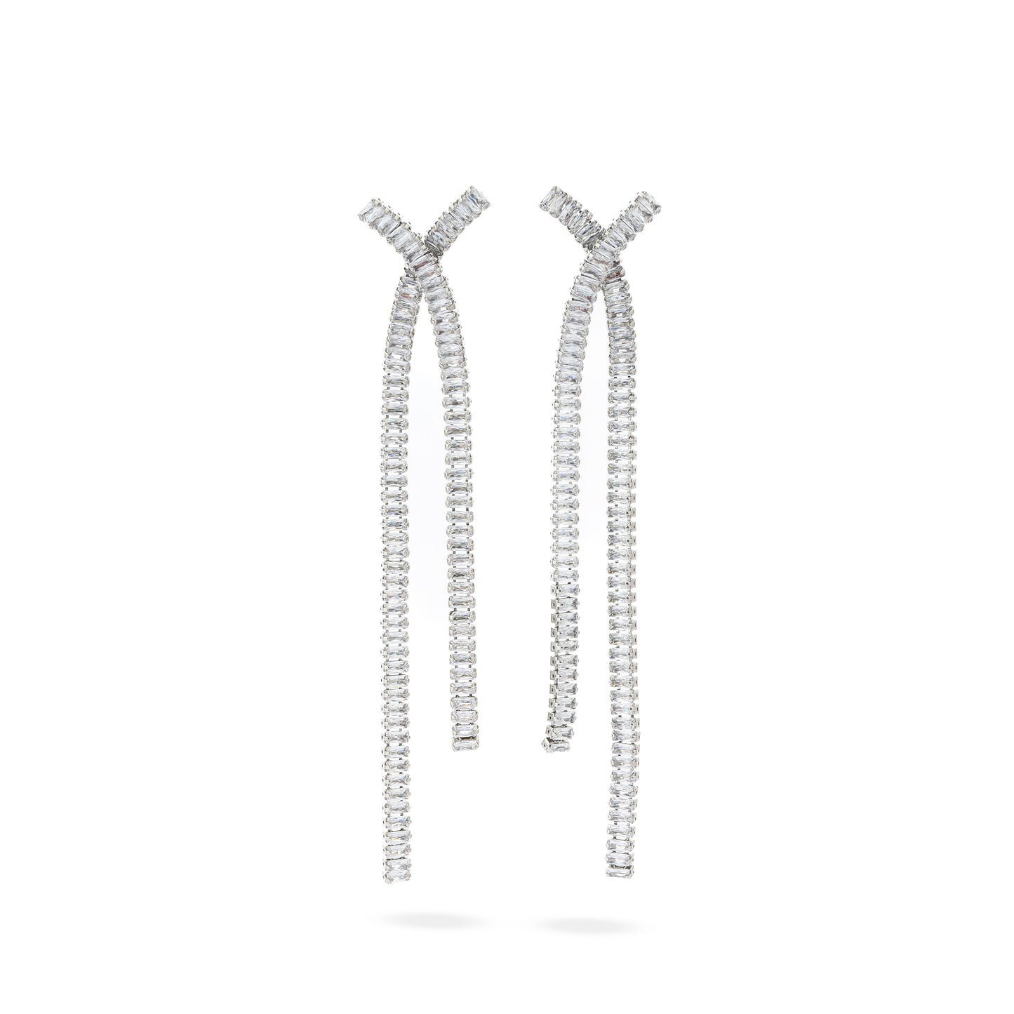 Premium fully studded x zircon Earring #ES041