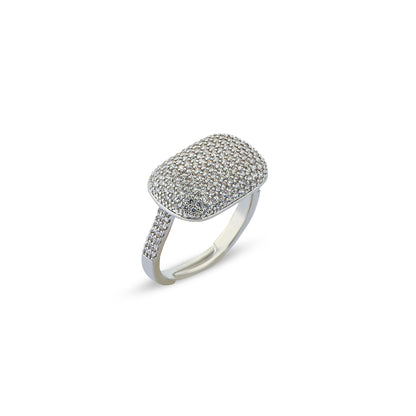 Premium platinum soireé Ring #RGS308 (Gold/Silver)