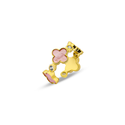 van cleef simple  Ring #RGS257 (Gold/Silver)