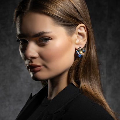 Premium flowery hand made Earring #EG079