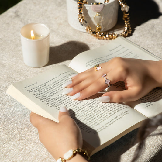 Premium Quality Ring #RGS257 (Gold/Silver)