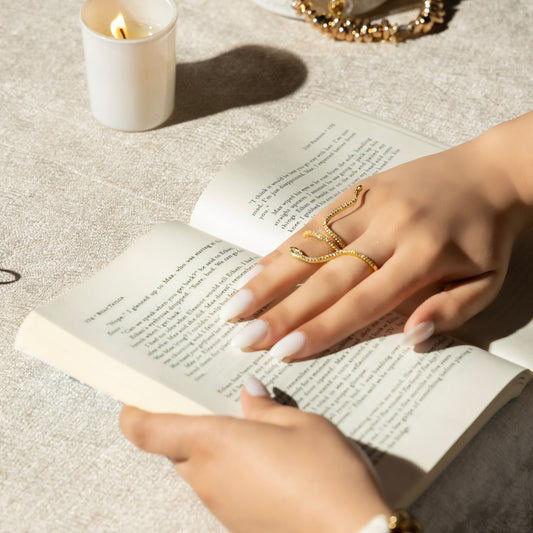 Premium Quality Ring #RGS235 (Gold/Silver)