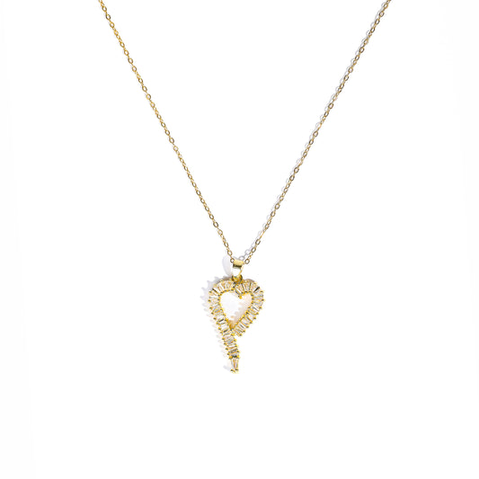 Premium heart + Necklace #NG195