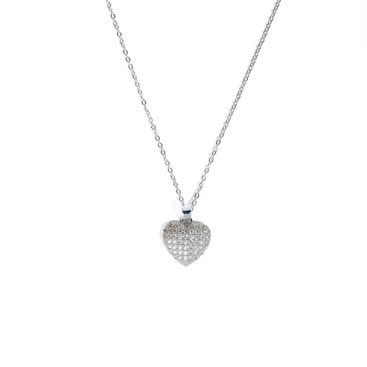 Premium heart strass Necklace #NG179