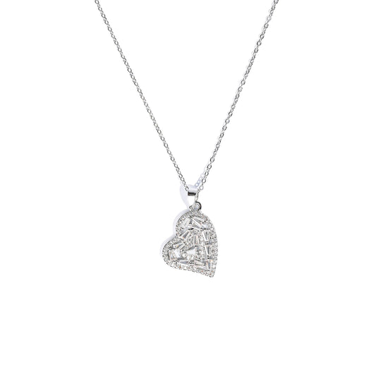 Premium full heart Necklace #NG178