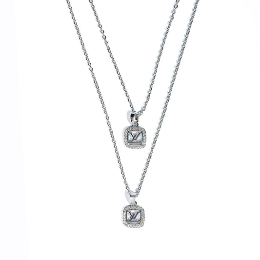 Premium simple double layer Necklace #NG152