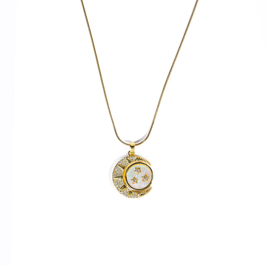 Premium crescent Necklace #NG153