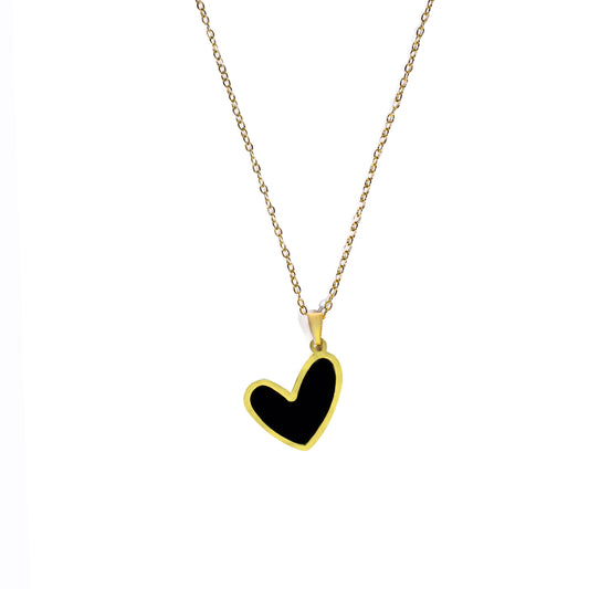 Premium stainless steel heart Necklace #NG138