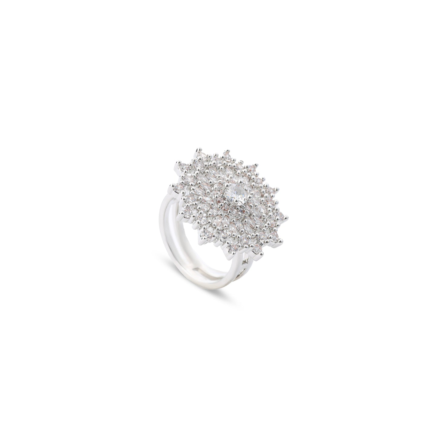 Premium Quality Ring #RGS249 (Gold/Silver)