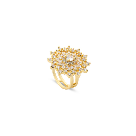 Premium Quality Ring #RGS249 (Gold/Silver)
