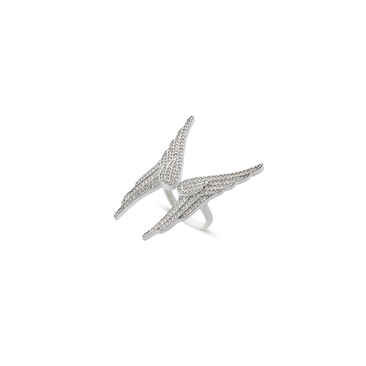 Premium zircon butterfly ring #RG277