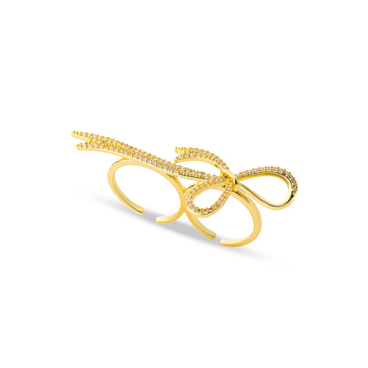 Premium Quality Ring #RGS212 (Gold/Silver)