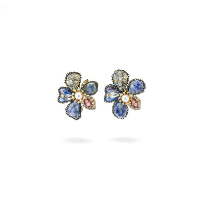 Premium flowery hand made Earring #EG079