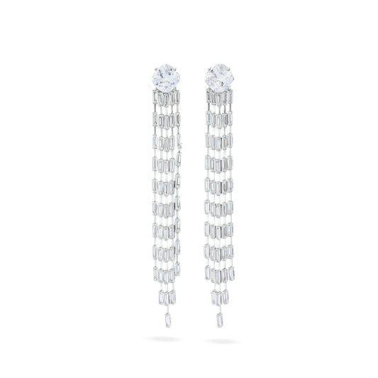 Premium big white lobe Earring #ES053