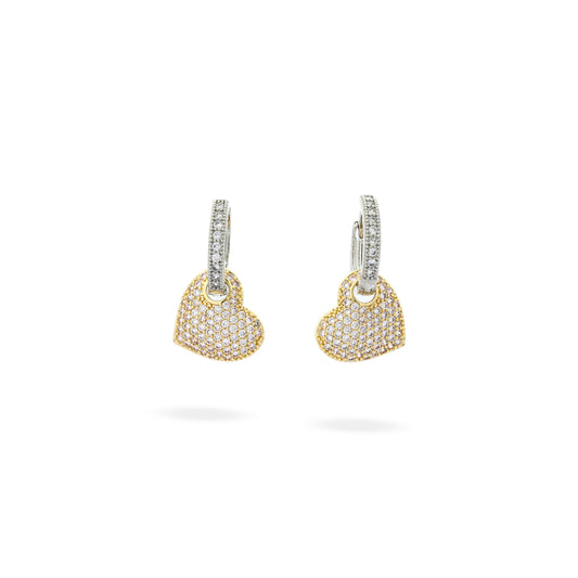 Premium  heart Earring #EG062